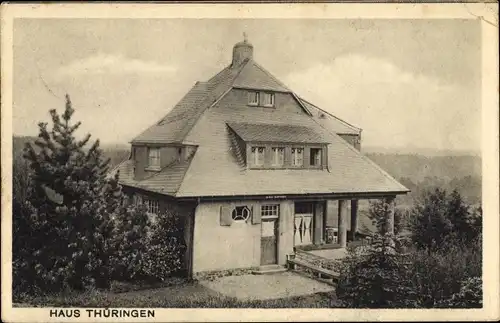 Ak Wermelskirchen, Beamtenferienhaus Haus Thüringen Farbenfabriken Fr. Bayer&Co Elberfeld-Leverkusen