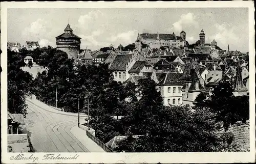 Ak Nürnberg in Mittelfranken, Totalansicht