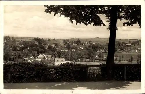 Ak Bad Brambach im Vogtland, Panorama