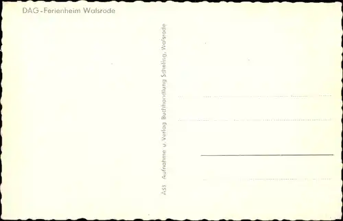 Ak Walsrode in der Lüneburger Heide, DAG Ferienheim
