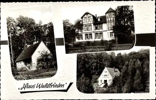 Ak Steinbergen Rinteln in Niedersachsen, Haus Waldfrieden