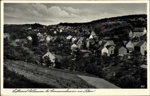 Ak Aulhausen Rüdesheim am Rhein, Totalansicht