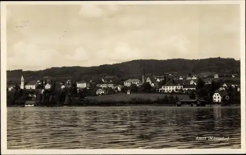 Ak Männedorf Kanton Zürich Schweiz, Wasserpartie