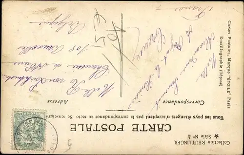 Ak Variete Künstlerin Ellen Baxone, Portrait