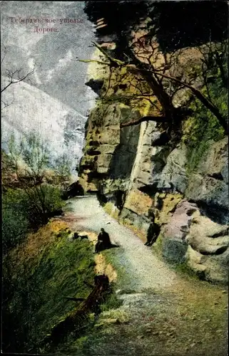 Ak Teberda in Russland, Schlucht von Teberda