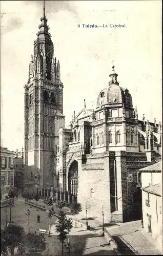 Ak Toledo Kastilien La Mancha Spanien, Kathedrale