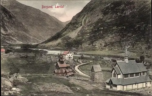 Ak Borgund Norwegen, Laerdal