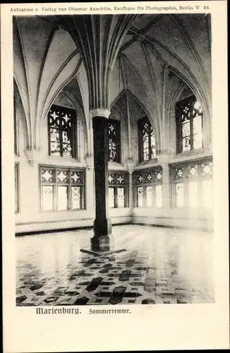 Ak Malbork Marienburg Westpreußen, Sommerremter