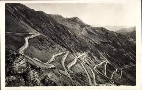 Ak Stelvio Südtirol, Strada dello Stelvio, CDiscesa dal Giogo verso Trafoi