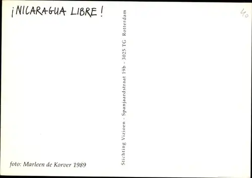 Ak Freiheit für Nicaragua