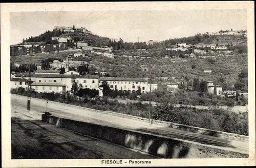 Ak Fiesole Toscana, Panorama