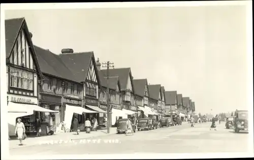 Foto Petts Wood Bromley London England, Straßenpartie, Geschäfte