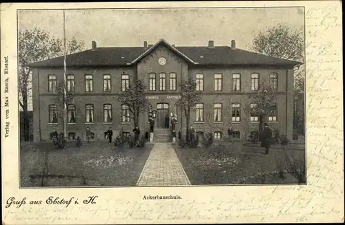 Ak Ebstorf in der Lüneburger Heide, Ackerbauschule