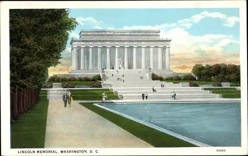 Ak Washington DC USA, Lincoln Memorial