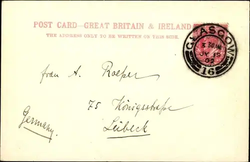 Ak Arrochar Schottland, Gesamtansicht