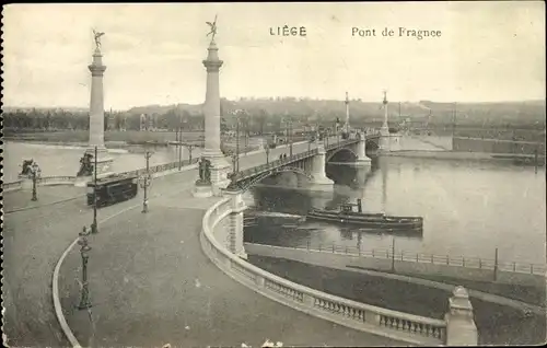 Ak Lüttich Lüttich Wallonien, Pont de Fragnee