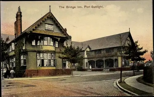 Ak Port Sunlight Nordwestengland, Bridge Inn