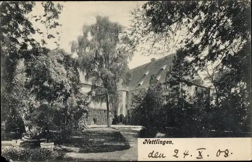 Ak Nettlingen Söhlde in Niedersachsen, Schloss