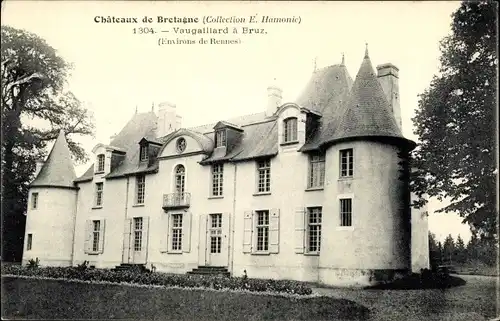 Ak Bruz Ille et Vilaine, Chateau Vaugaillard