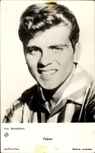 Ak Schauspieler Fabian, Portrait