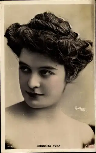 Ak Schauspielerin Conchita Pena, Portrait