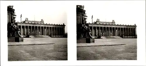 Stereo Raumbild Foto Berlin Potsdam Nr. 11, Berlin, Altes Museum