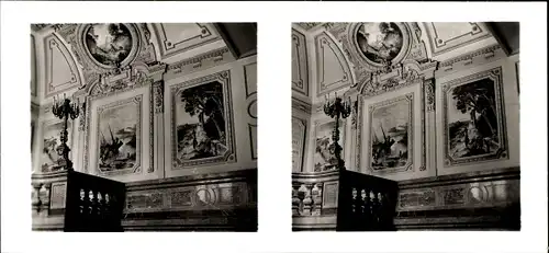 Stereo Raumbild Foto Berlin Potsdam Nr. 3, Berlin, Dom, Treppenhaus