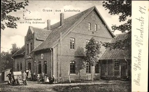 Ak Laderholz Neustadt am Rübenberge, Gastwirtschaft Fritz Beermann