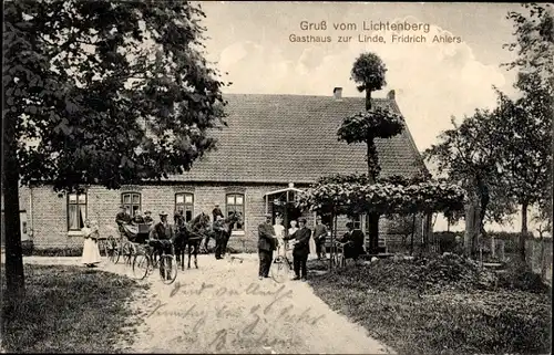 Ak Lichtenberg Asendorf Kreis Diepholz, Gasthaus zur Linde