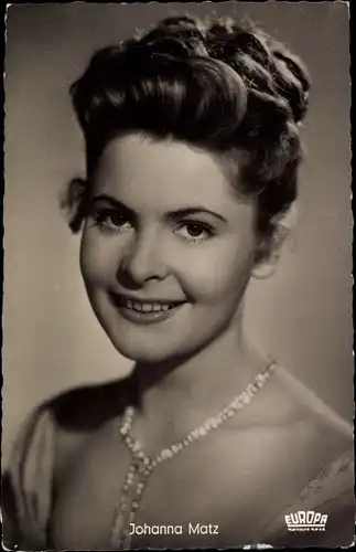 Ak Schauspielerin Johanna Hannerl Matz, Portrait, Film Regine