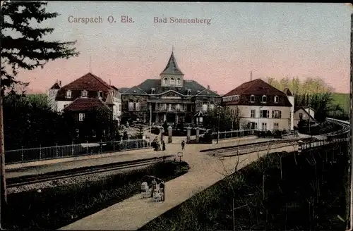 Ak Carspach Karspach Elsass Haut Rhin, Bad Sonnenberg