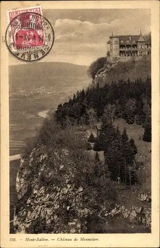 Ak Monnetier Mornex Haute Savoie, Mont Saleve, Château
