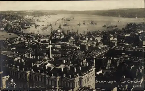 Ak Konstantinopel Istanbul Türkei, Gesamtansicht, Totalansicht der Stadt