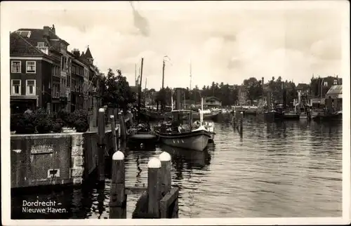 Ak Dordrecht Südholland Niederlande, Nieuwe Haven