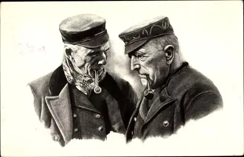 Ak Walcheren Zeeland, Walcherse Boeren, Volkstrachten