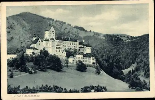 Ak Hohenaschau Aschau im Chiemgau Oberbayern, Schloss