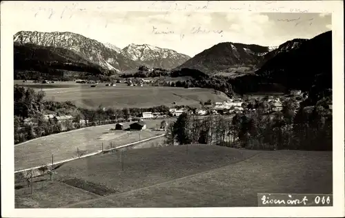 Foto Ak Eisenärzt Siegsdorf in Oberbayern, Alpen, Panorama