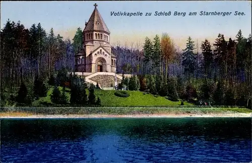 Ak Berg am Starnberger See Oberbayern, Votivkapelle