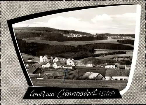 Ak Gönnersdorf in der Eifel, Panorama