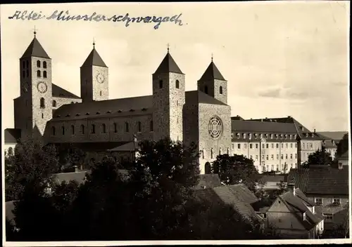 Ak Münsterschwarzach Schwarzach am Main Unterfranken, Benediktinerabtei