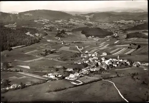 Ak Zenting in Niederbayern, Panorama