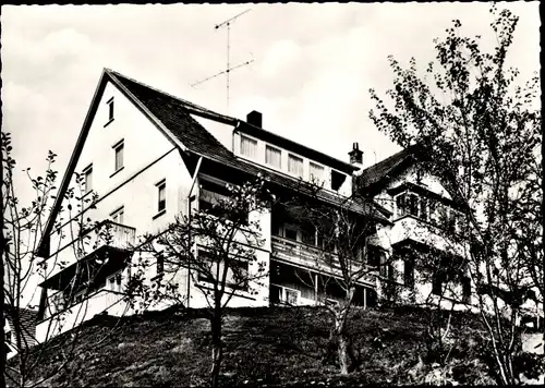 Ak Freudenstadt im Schwarzwald, Haus Sommerberg, Schillerstraße 11