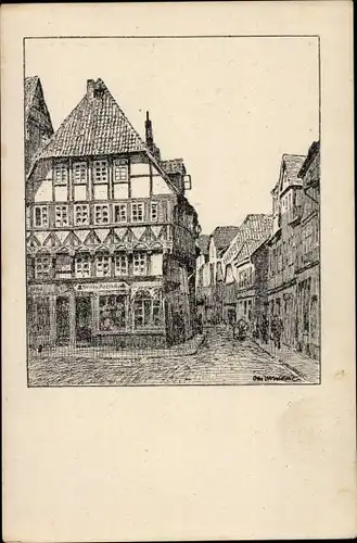 Künstler Ak Ubbelohde, Otto, Hameln Niedersachsen, Emmernstraße