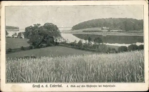 Ak Hohenhude Rodenbek in Schleswig Holstein, Westensee, Eidertal