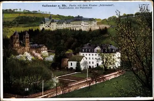 Ak Vallendar am Rhein, Kloster Schönstatt, Studienheim der Pallotiner