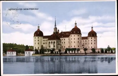 Ak Moritzburg in Sachsen, Jagdschloss