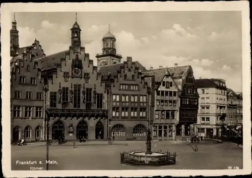 Ak Frankfurt am Main, Römer