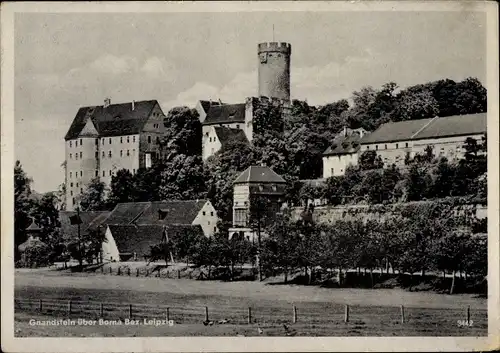 Ak Gnandstein Kohren Sahlis Frohburg in Sachsen, Burg