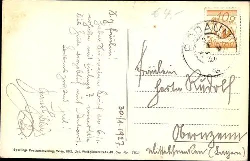 Ak Rodaun Niederösterreich, Panorama