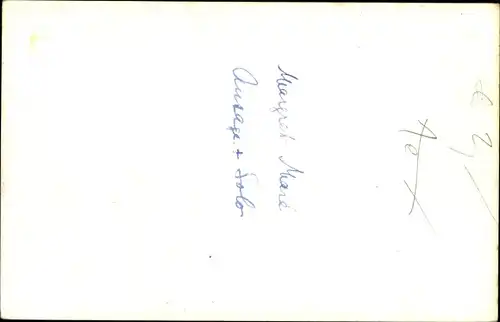 Foto Ak Portrait einer Frau, Margret Maré ?